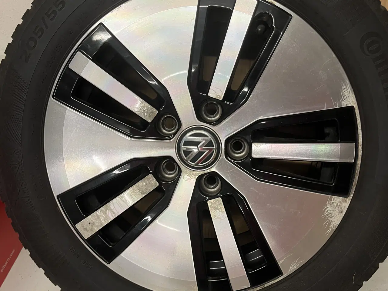 Billede 1 - Vi originale alu-vinterhjul 5x112 16 tommer