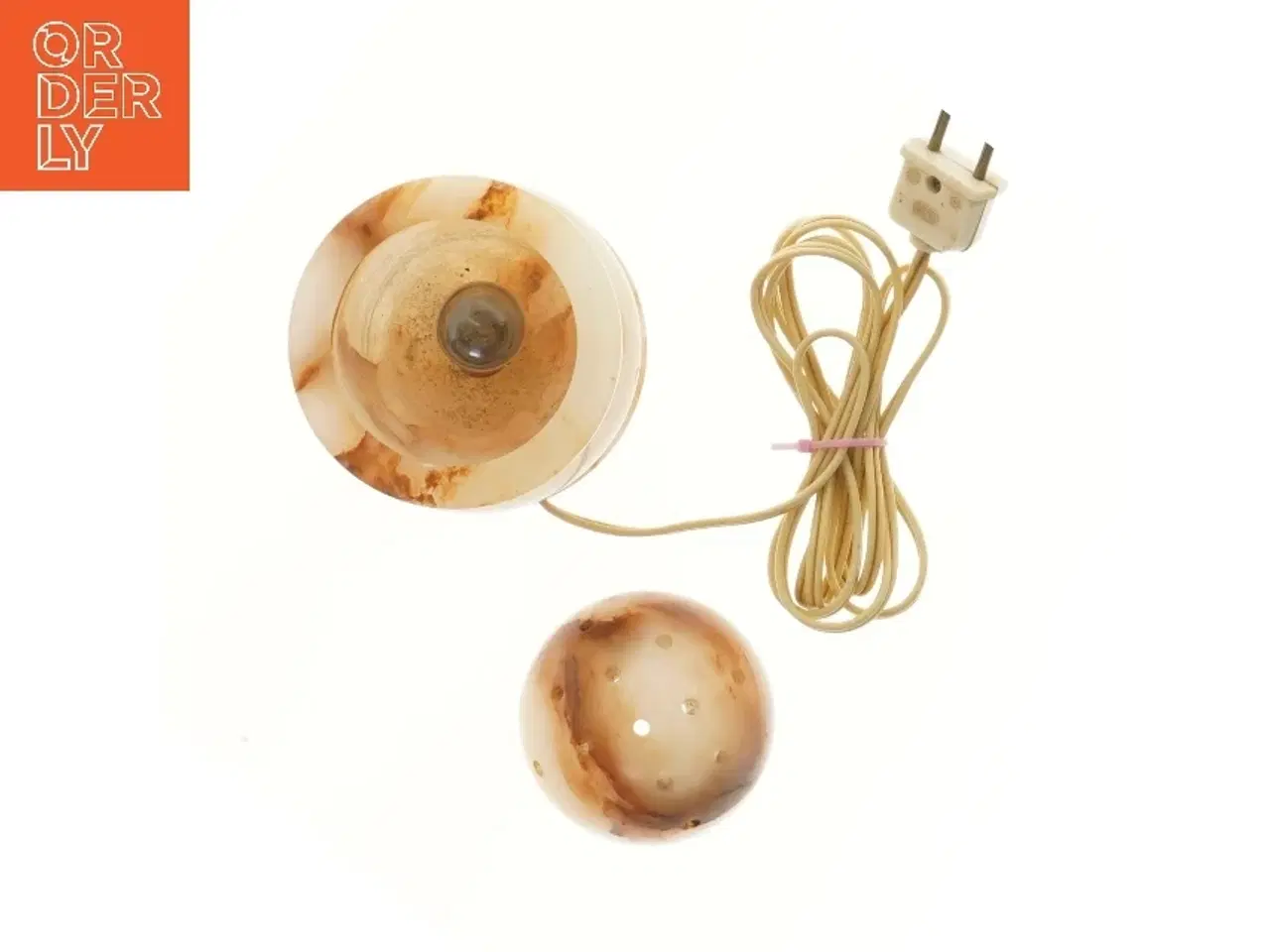 Billede 3 - Ozon bordlampe i Onyx Alabast (str. Ø 10,5x17 cm)