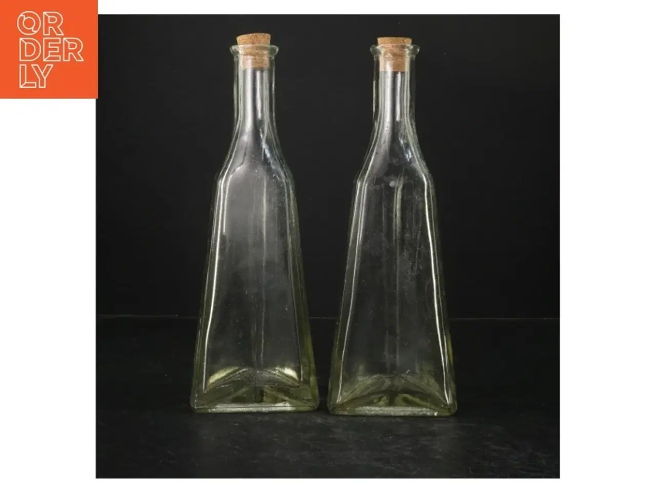 Billede 1 - Gamle glasflasker (str. 27 cm)