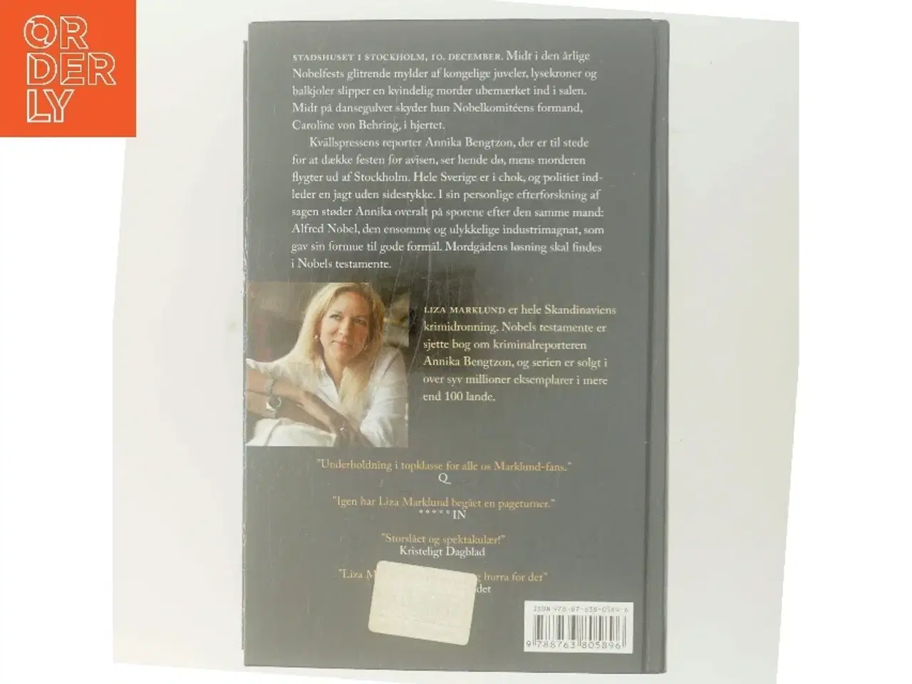 Billede 3 - Nobels testamente af Liza Marklund (Bog)