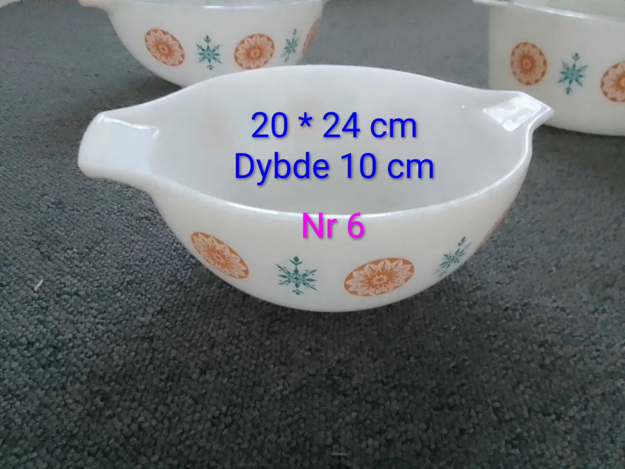 Billede 2 - Pyrex skål ovn og fryse fast 