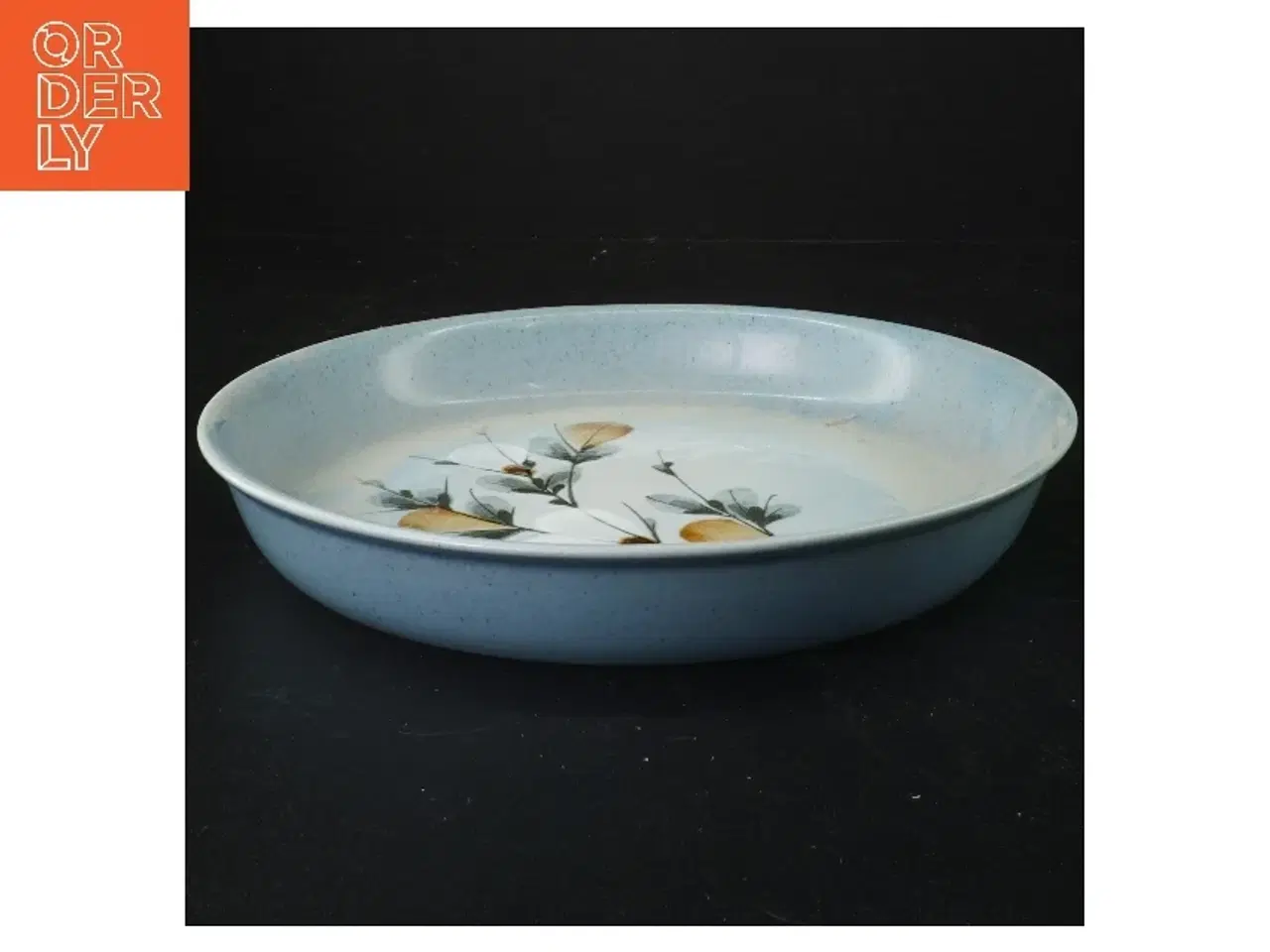 Billede 3 - Porcelænsfad med blomstermotiv 967-3893 fra Royal Copenhagen (str. Ø 24 cm)