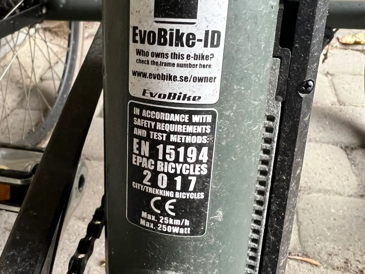 Billede 8 - Elektrisk trehjulet cykel med kurve og skivebremse