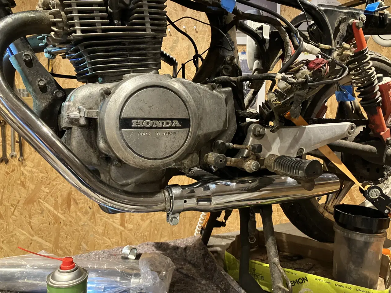 Billede 4 - Honda CB 400 1979 cafe racer projekt