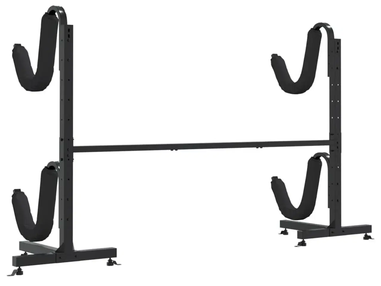 Billede 6 - Opbevaringsstativ til 2 kajakker 250x57x127,5 cm stål