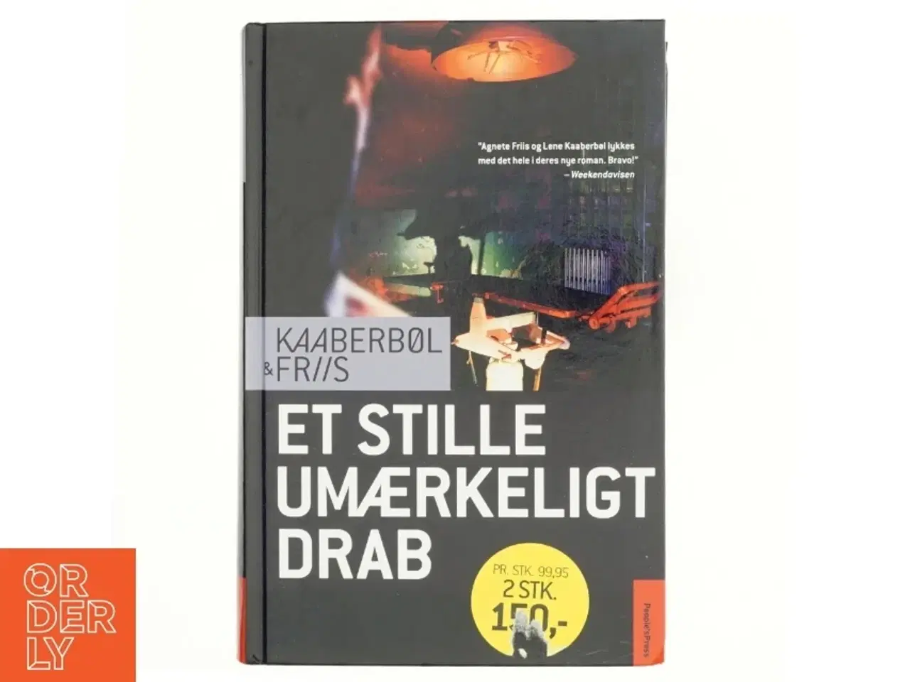 Billede 1 - Et stille umærkeligt drab af Lene Kaaberbøl, Agnete Friis (Bog)