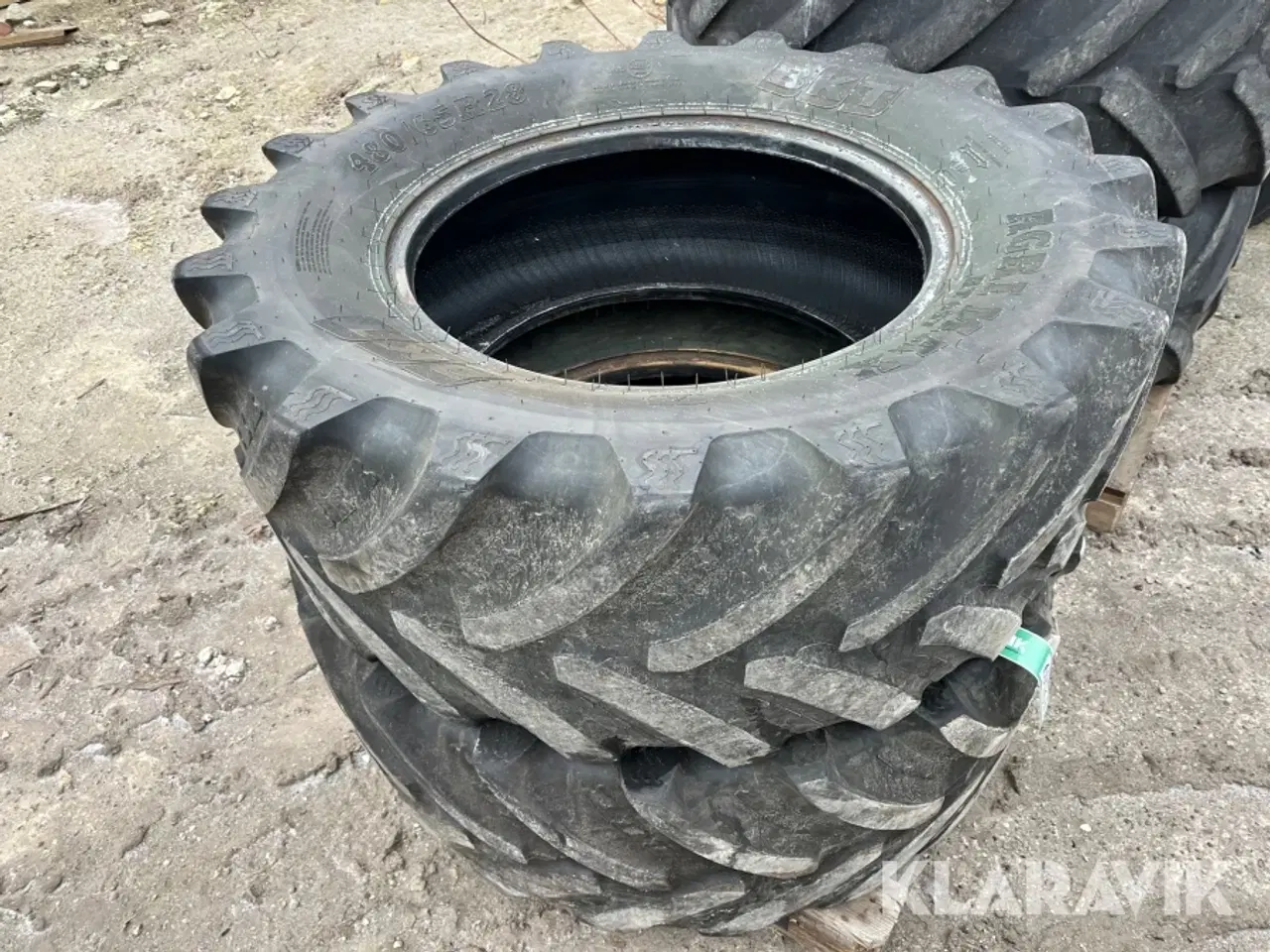 Billede 2 - Traktordæk BKT Agri Max 480/65R28 - 2 styk