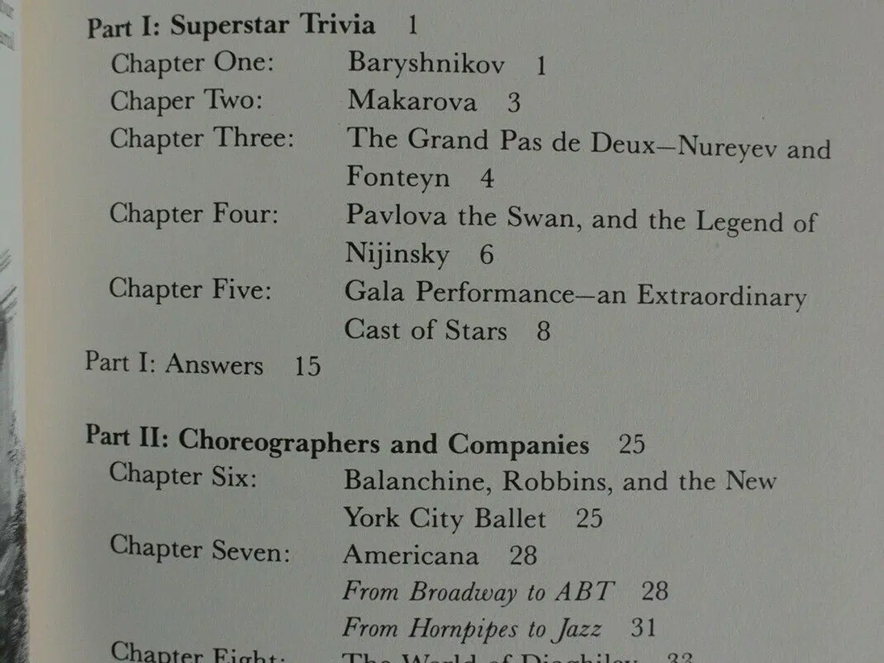 Billede 2 - the ballet quiz book, by james and constance camne