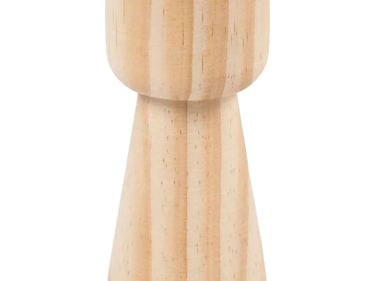 Billede 1 - Elegant Trælysestage til Fyrfadslys - 10 stk.