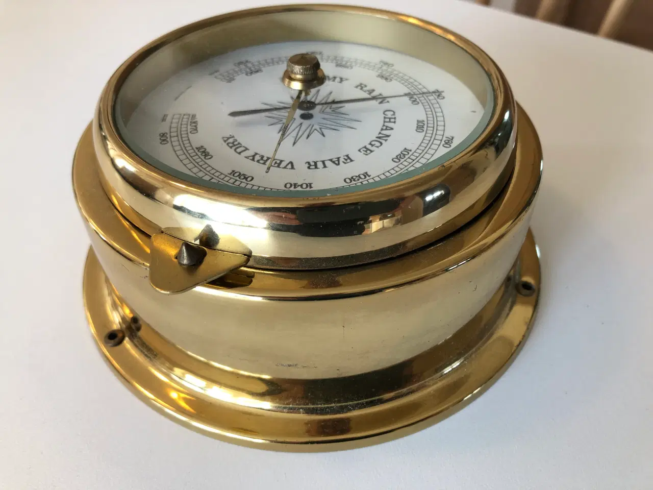 Billede 6 - Skibsbarometer i messing