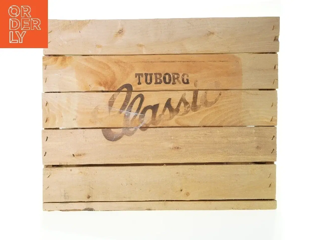 Billede 4 - Tuborg Classic ølkasse i træ fra Tuborg (str. 45 x 30 x 37 cm)