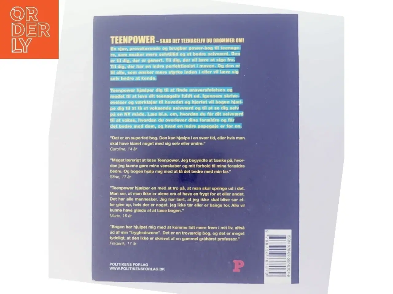 Billede 3 - Teenpower : skab det teenageliv du drømmer om! af Pia Beck Rydahl (Bog)