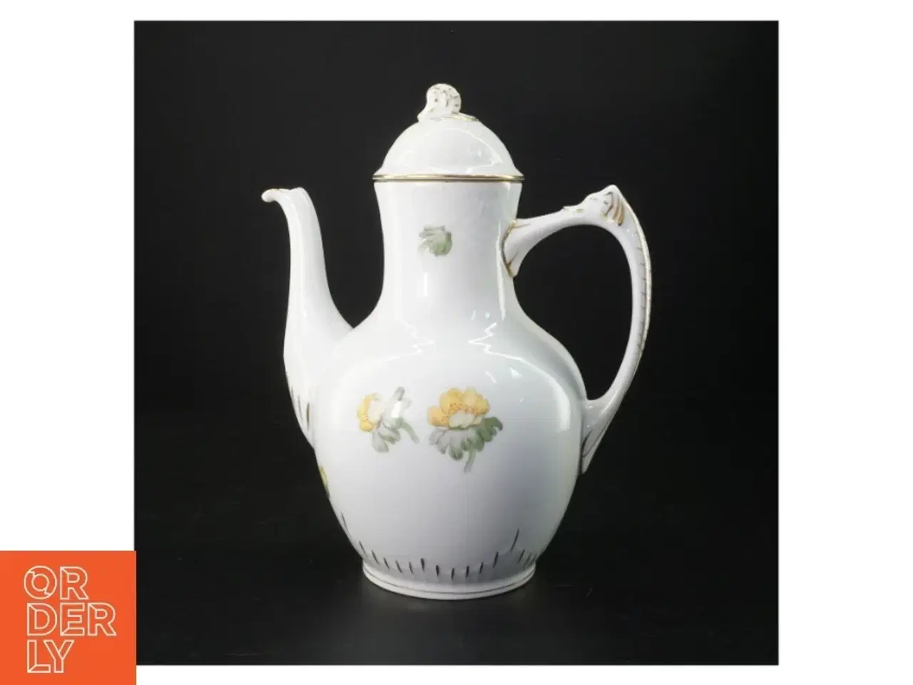 Billede 1 - Porcelæns kande med låg fra B&G (str. 25 cm)