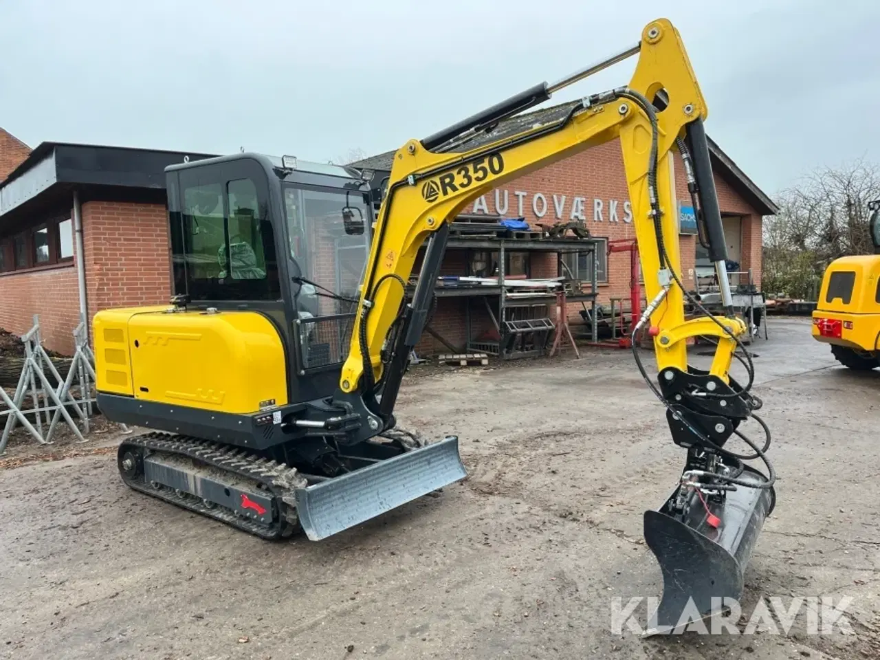 Billede 2 - Gravemaskine Rippa P350 med tiltskovl