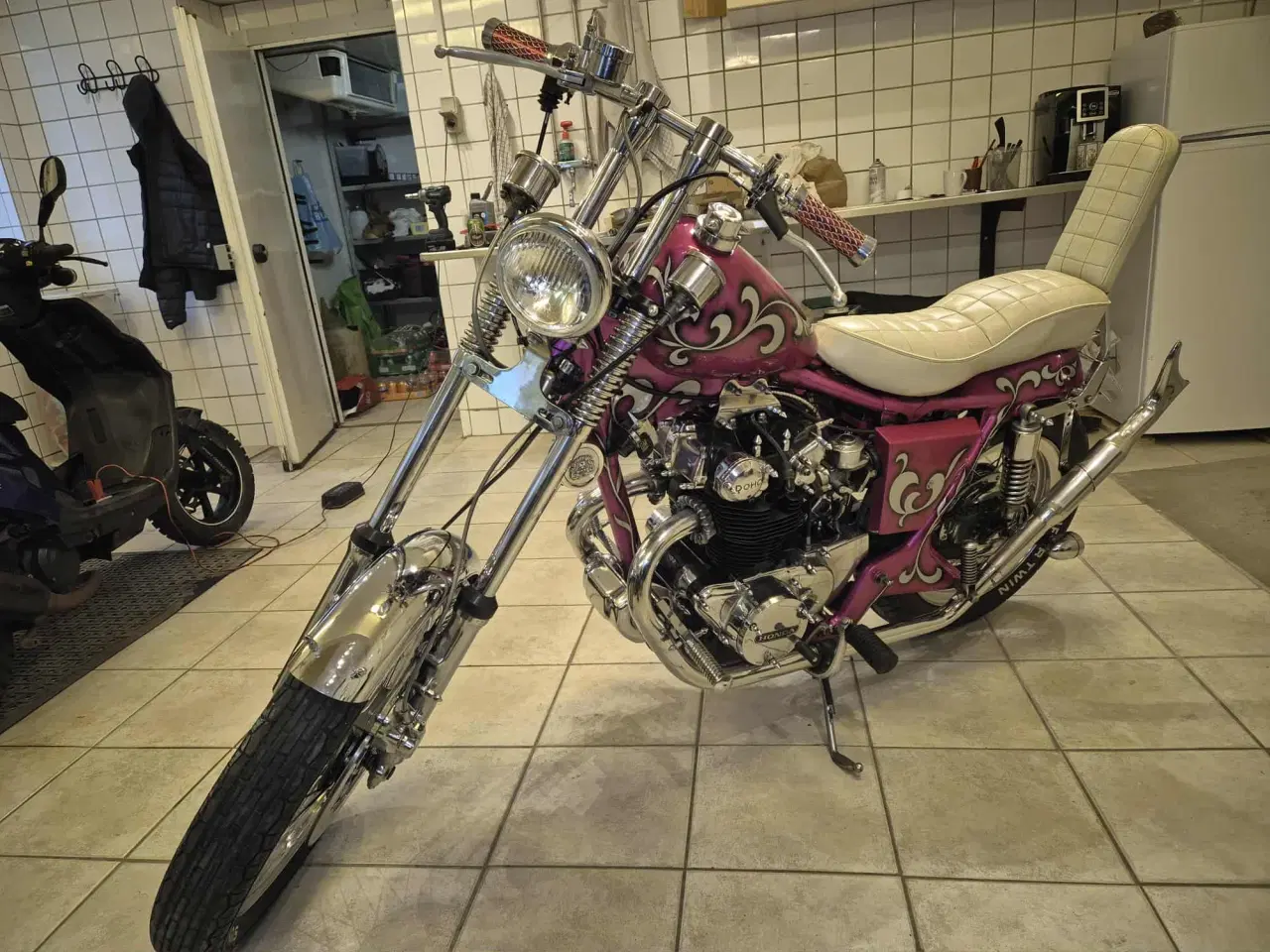 Billede 3 - Honda Retro -flower Power model