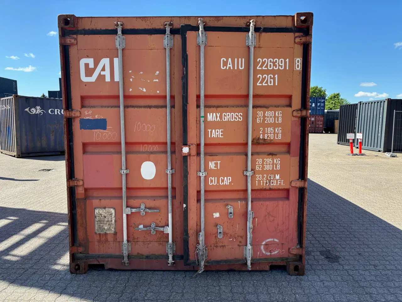 Billede 1 - 20 fods Container- ID: CAIU 226391-8