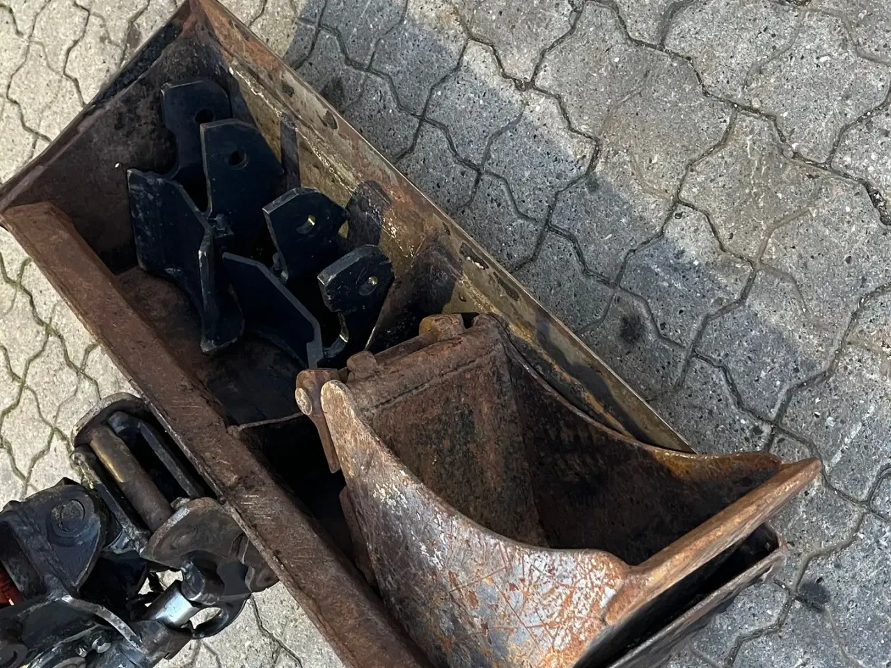 Billede 17 - Kubota KX016-4 Tiltman med hydraulisk skovlskifte