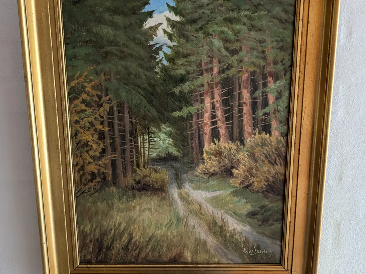 Billede 1 - Maleri af Kaj Jensen
