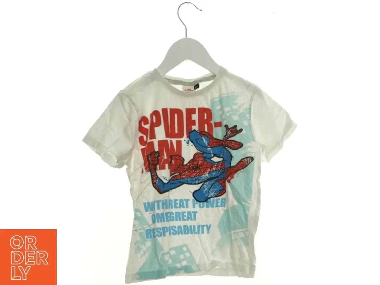 Billede 1 - T-Shirt med spiderman motiv fra Marvel (str. 122 cm)