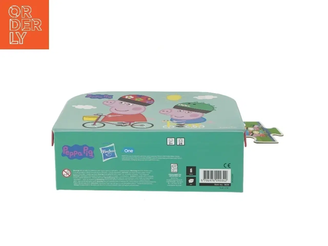 Billede 3 - Peppa Pig puslespil med kuffert fra Peppa Pig (str. 24 brikker cm)