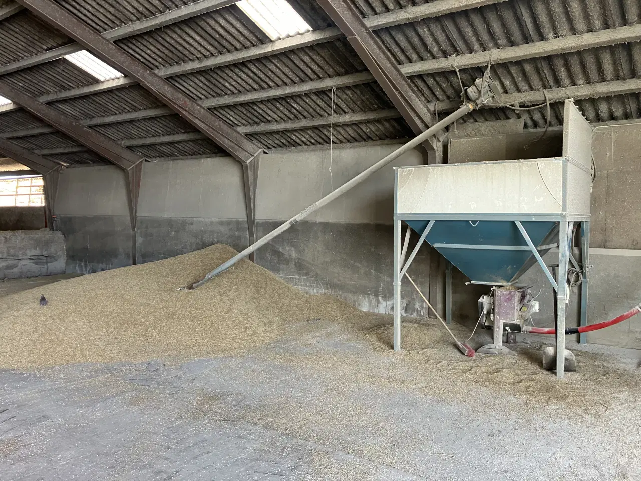 Billede 2 - Murska 220 Kornvalser med silo og snegle