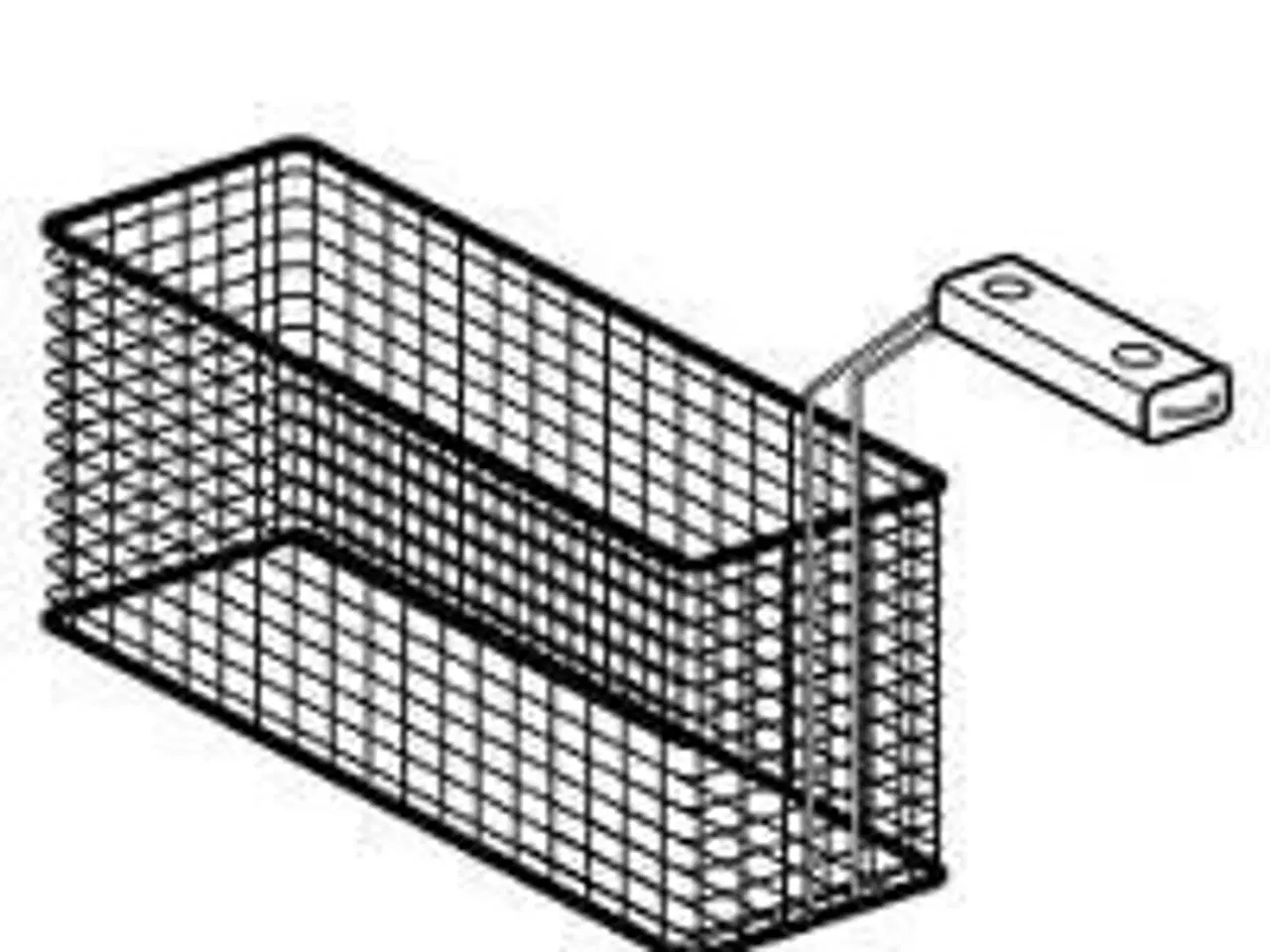 Billede 1 - 2 stk. Friturekurv 1/2 t/ 13 L D705 mm friture Lotus