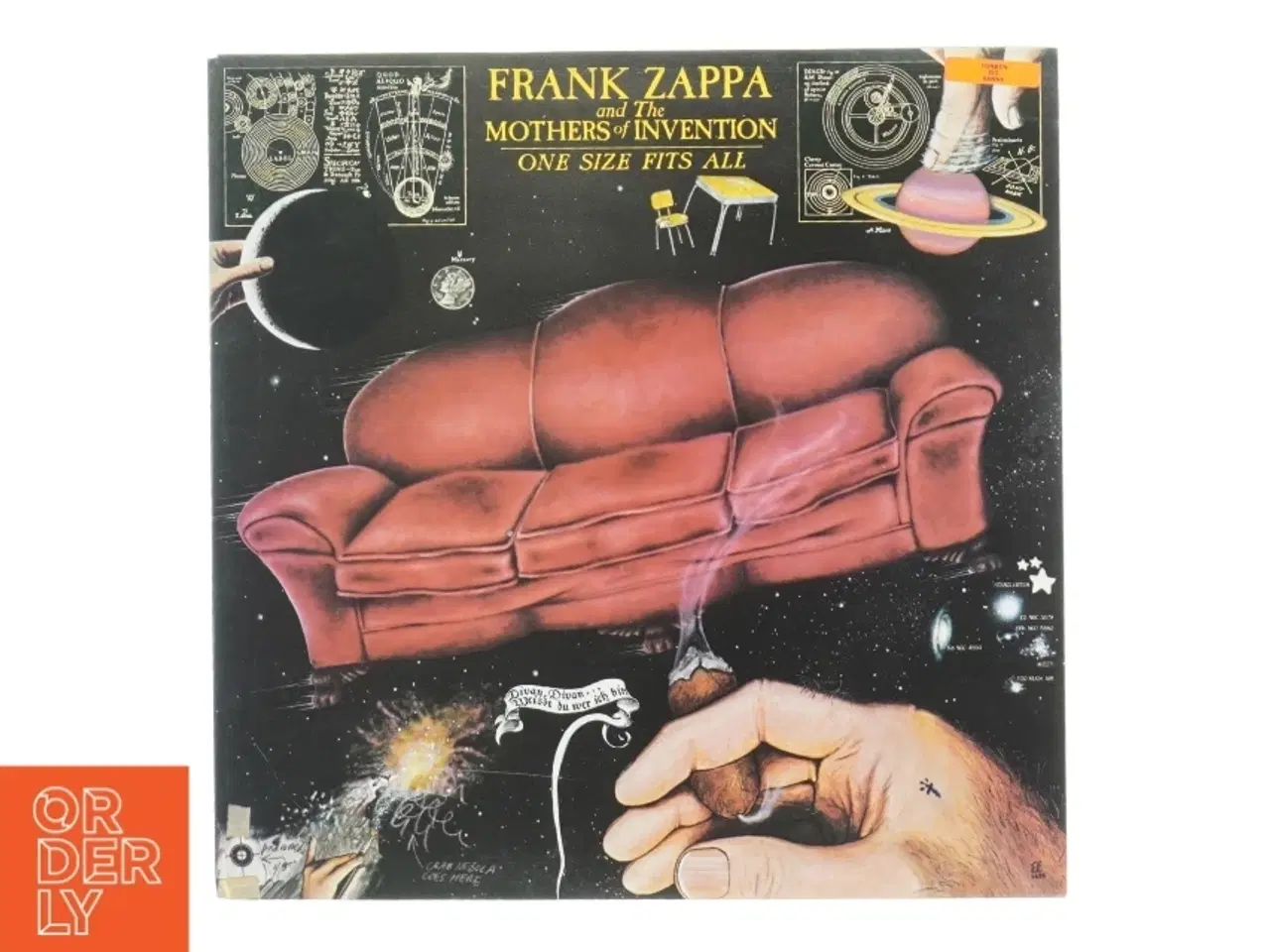 Billede 1 - Frank Zappa - One Size Fits All (LP) fra Discreet (str. 31 x 31 cm)