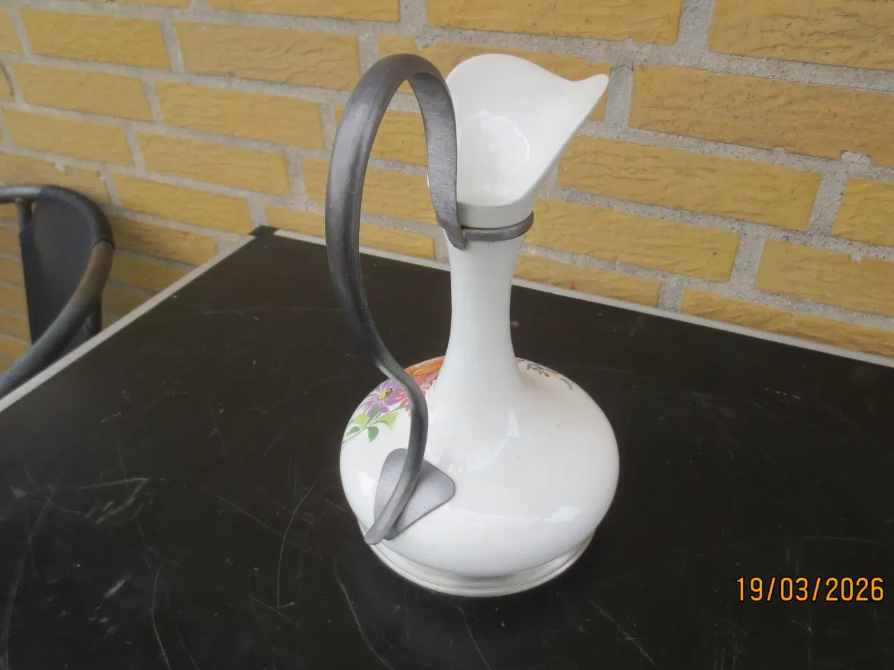 Billede 3 - 1 stk Porcelæns Kande/Vase