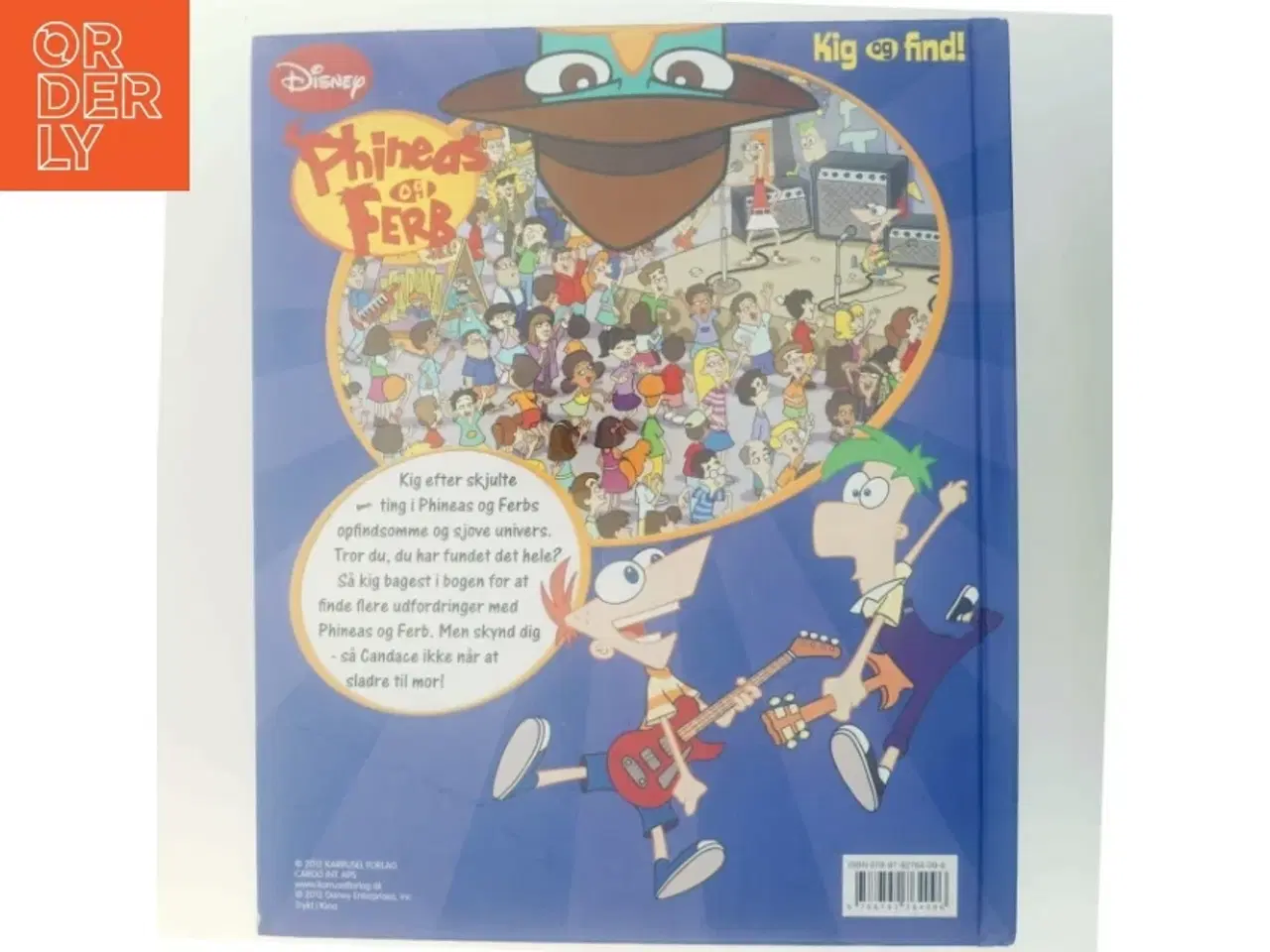 Billede 3 - Phineas og Ferb af Walt Disney (firma) (Bog)