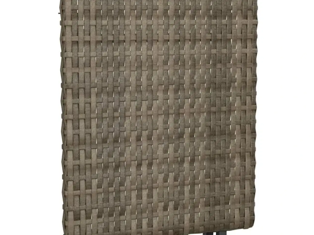 Billede 5 - Foldbart bord 45x35x32 cm polyrattan grå