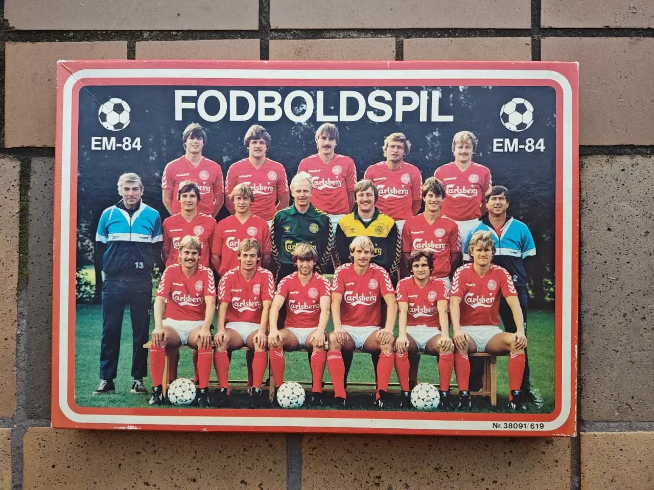 Billede 1 - Fodboldspil EM-84 Brætspil