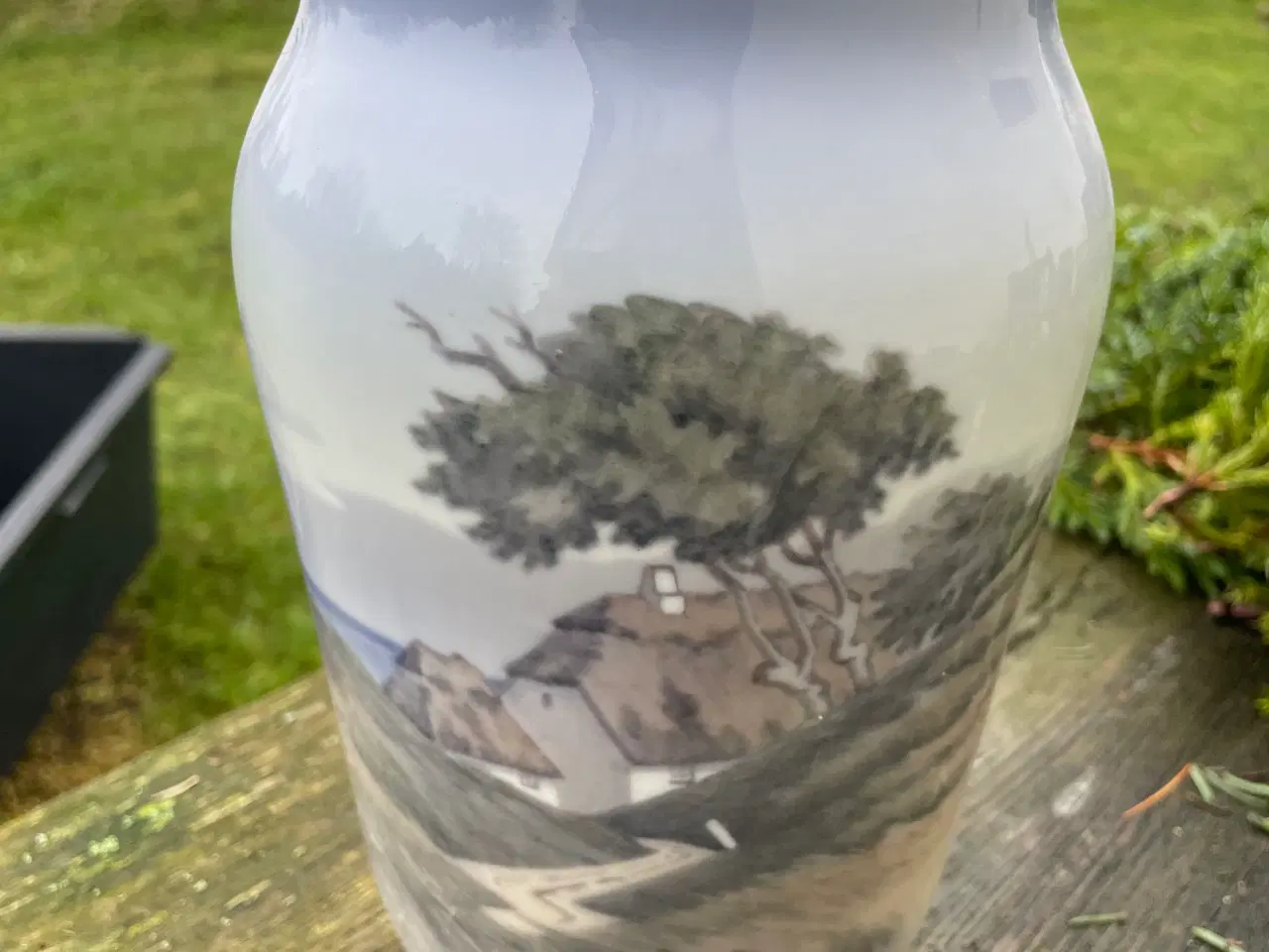 Billede 1 - Royal Copenhagen Art Nouveau vase 2854/3604 21 cm