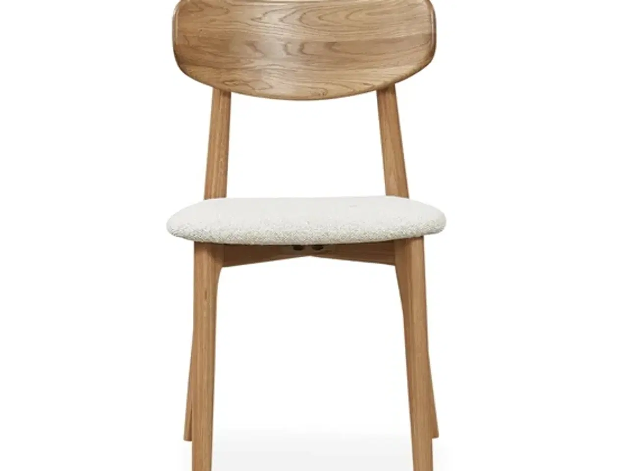 Billede 1 - Spisebord m. 4 stole – flot sæt i eg