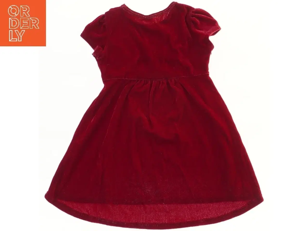 Billede 2 - Rød fløjls kjole fra Friends (str. 98)