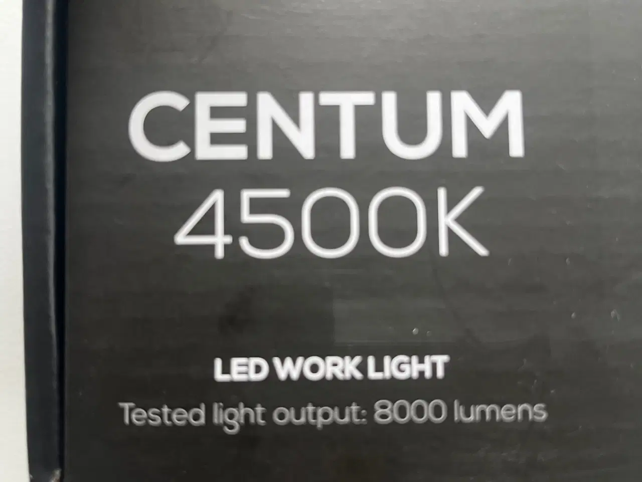 Billede 4 - Centum 4500k lampe Bullpro