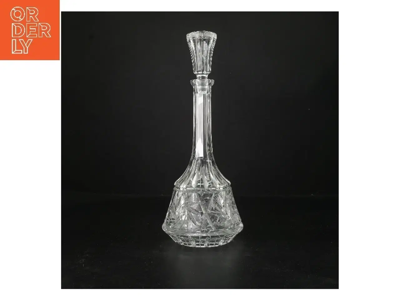 Billede 1 - Karaffel af krystalglas (str. 36 cm)