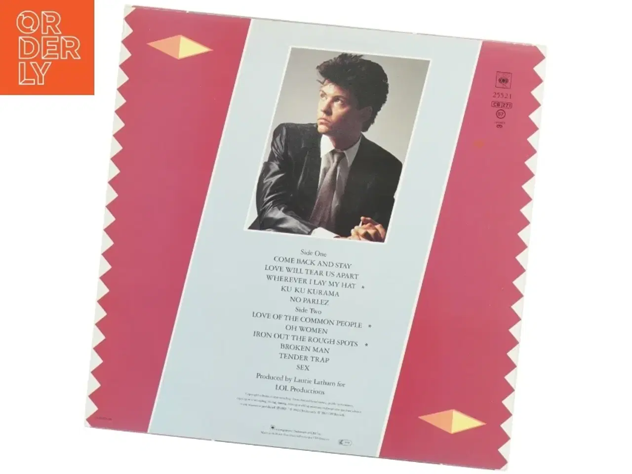 Billede 5 - Paul Young - No Parlez LP vinylplade fra CBS (str. 31 x 31 cm)
