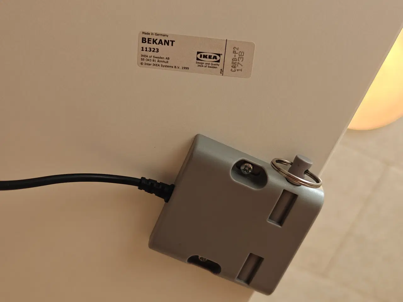 Billede 6 - BEKANT hæve/sænke skrivebord fra IKEA – 120x80 cm 