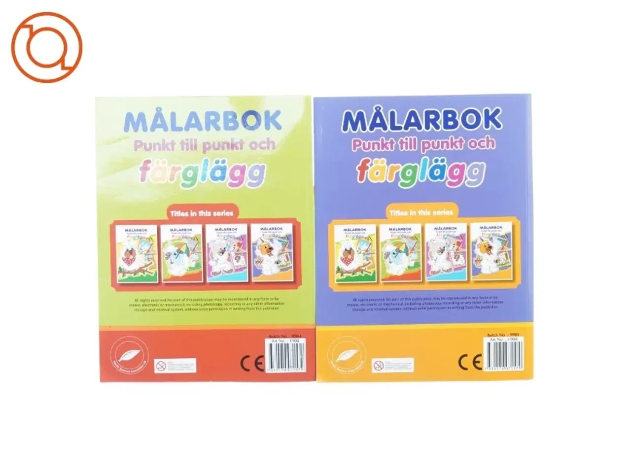 Billede 2 - Malebøger fra Farglagg (str. 28 x 21 cm)