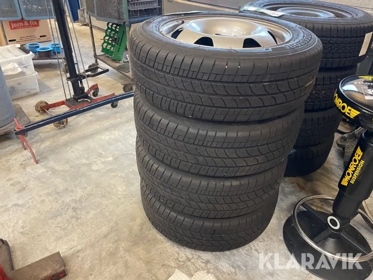 Billede 6 - Dæk Bridgestone 215/60R17 4 styk