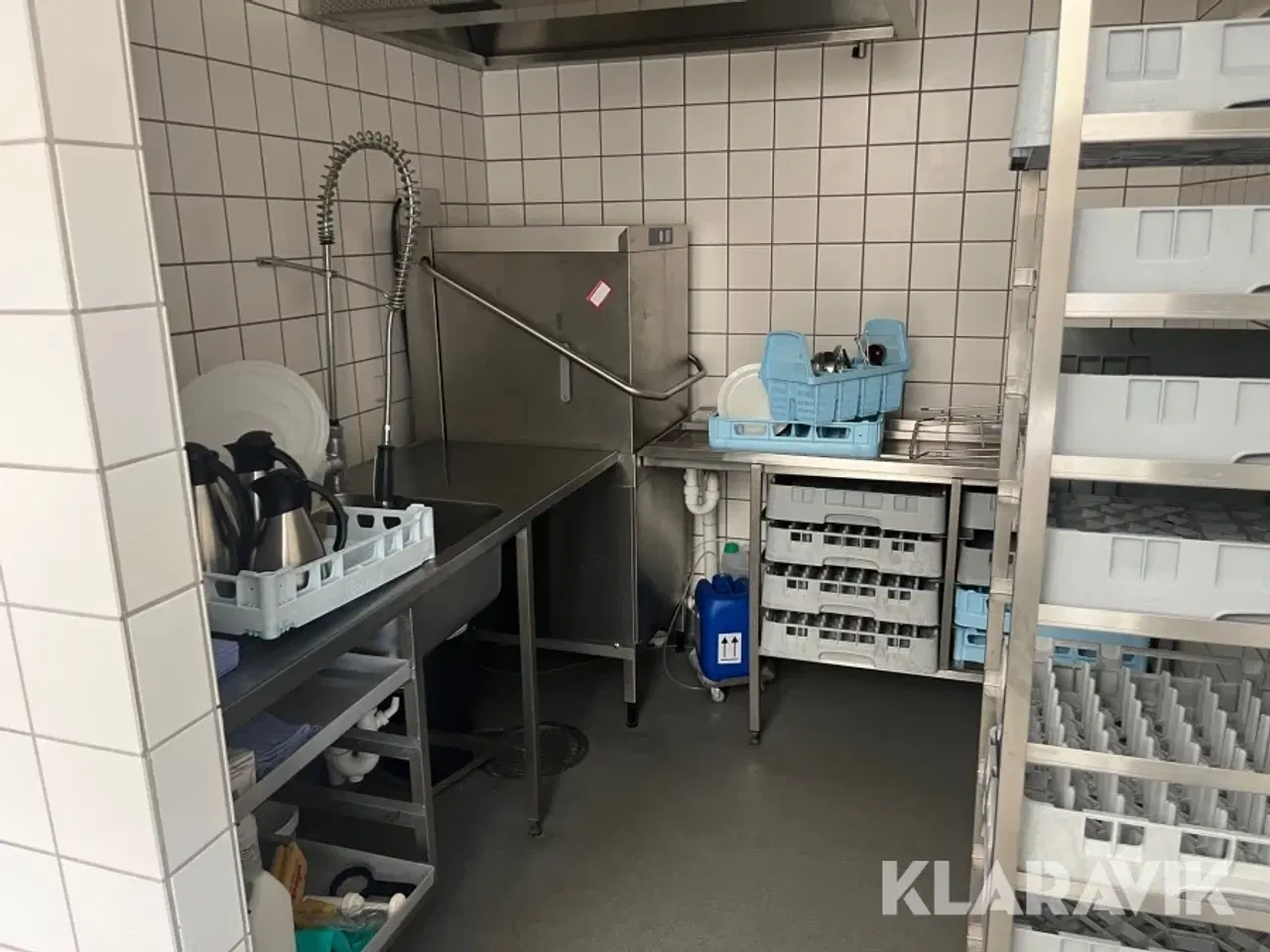 Billede 1 - Opvaskestation med udstyr Hobart