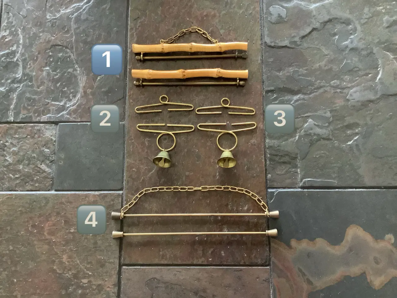 Billede 1 - Ophæng til klokkestrenge