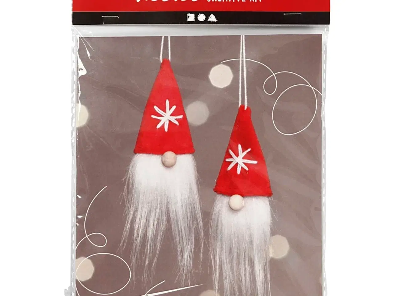 Billede 1 - Mini DIY Kit, Hængende næsenisser, H: 11 cm, 1 pk.