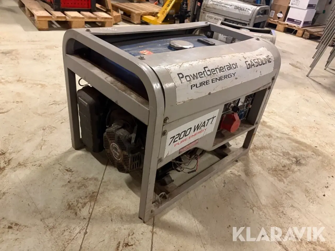 Billede 1 - Generator Power Generator GG7500-3 - 7200 watt