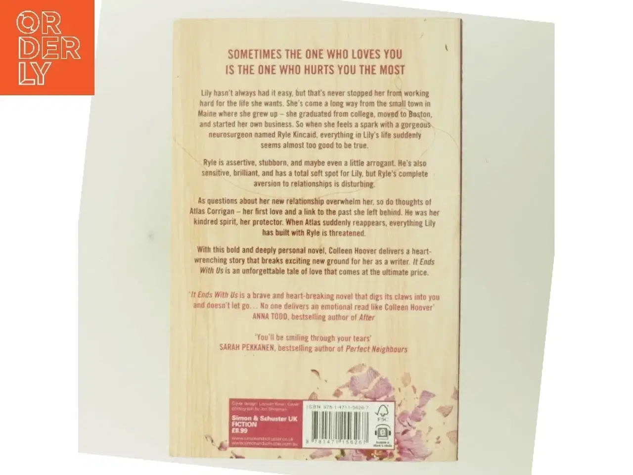 Billede 3 - It ends with us af Colleen Hoover (Bog)