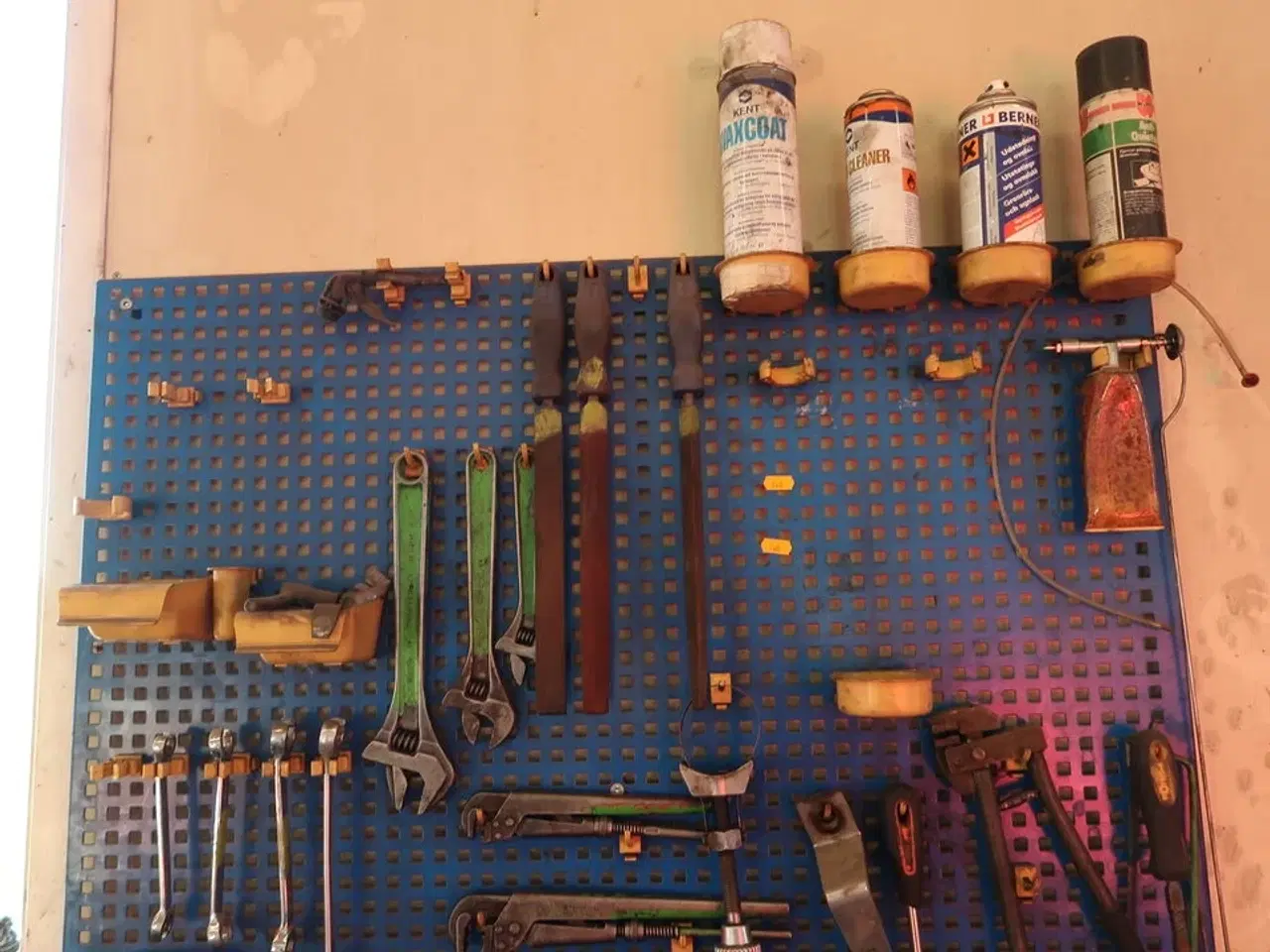 Billede 2 - Værktøjstavle med indhold