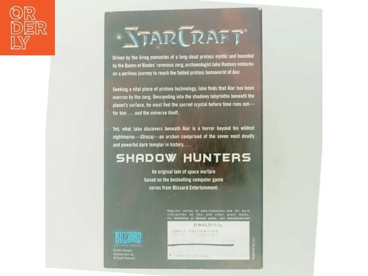 Billede 3 - StarCraft: Shadow Hunters af Christie Golden (Bog)