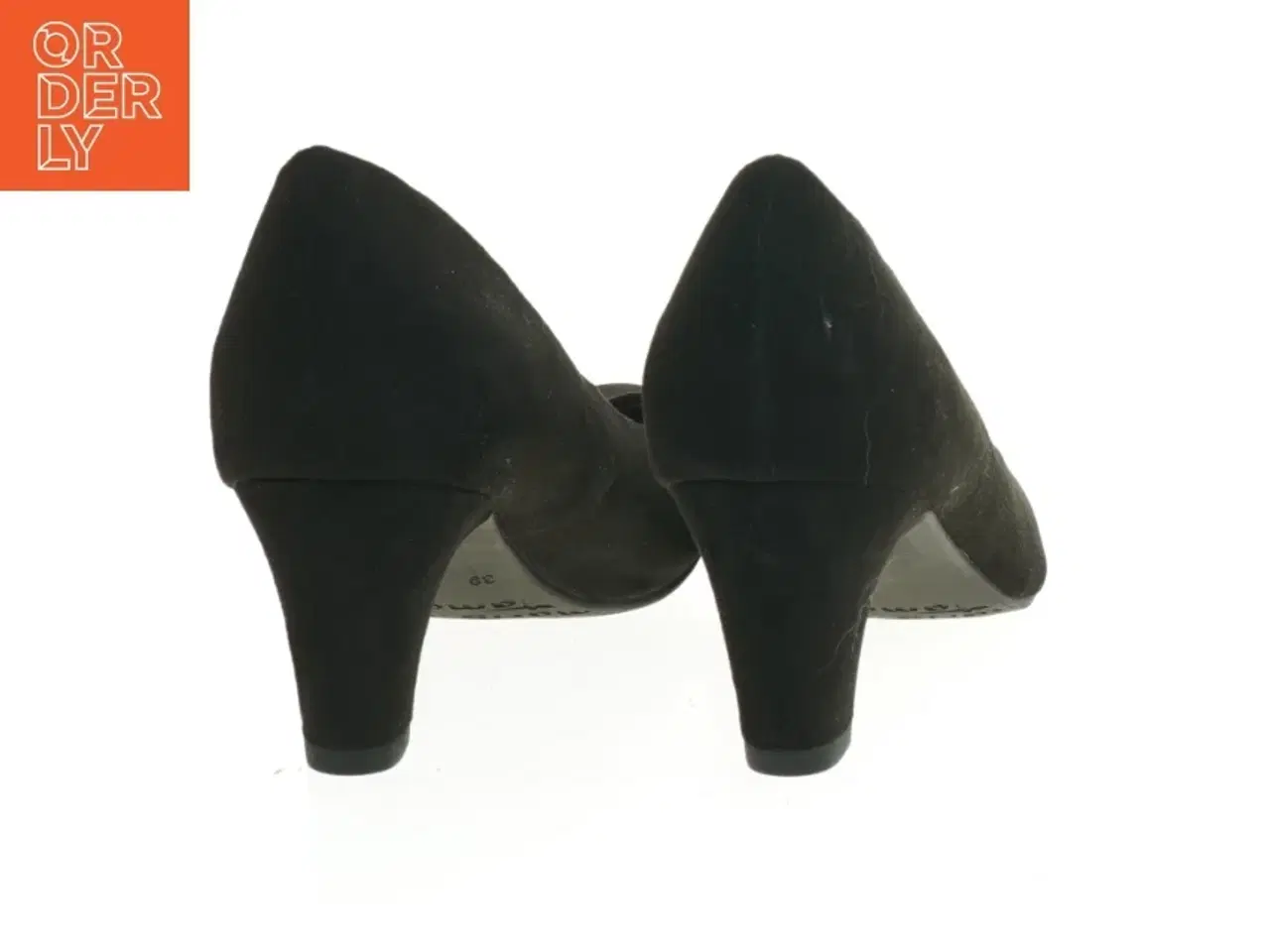 Billede 2 - Sort Tamaris hæl sko fra Tamaris (str. 39 )