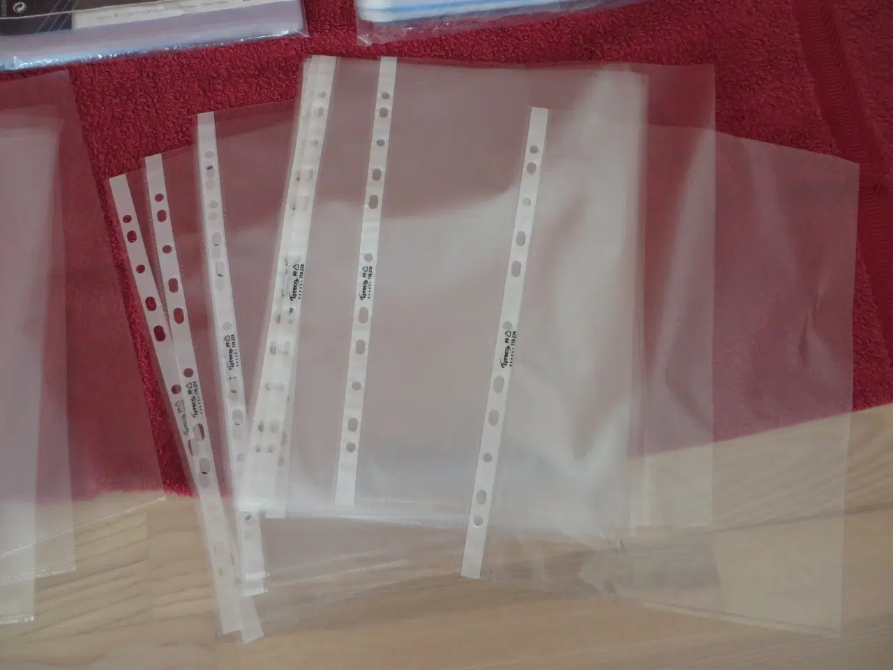 Billede 7 - Plastlommer, Lyreco, med huller, A4, 50 µm, pakke 