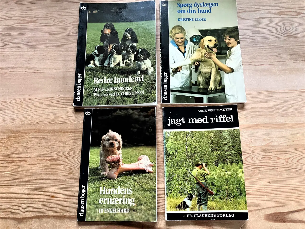 Billede 4 - 14 Clausen bøger om hunde og fugle